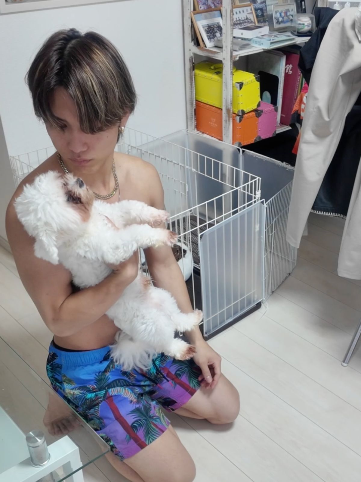 カエデは出勤前は何してるの？