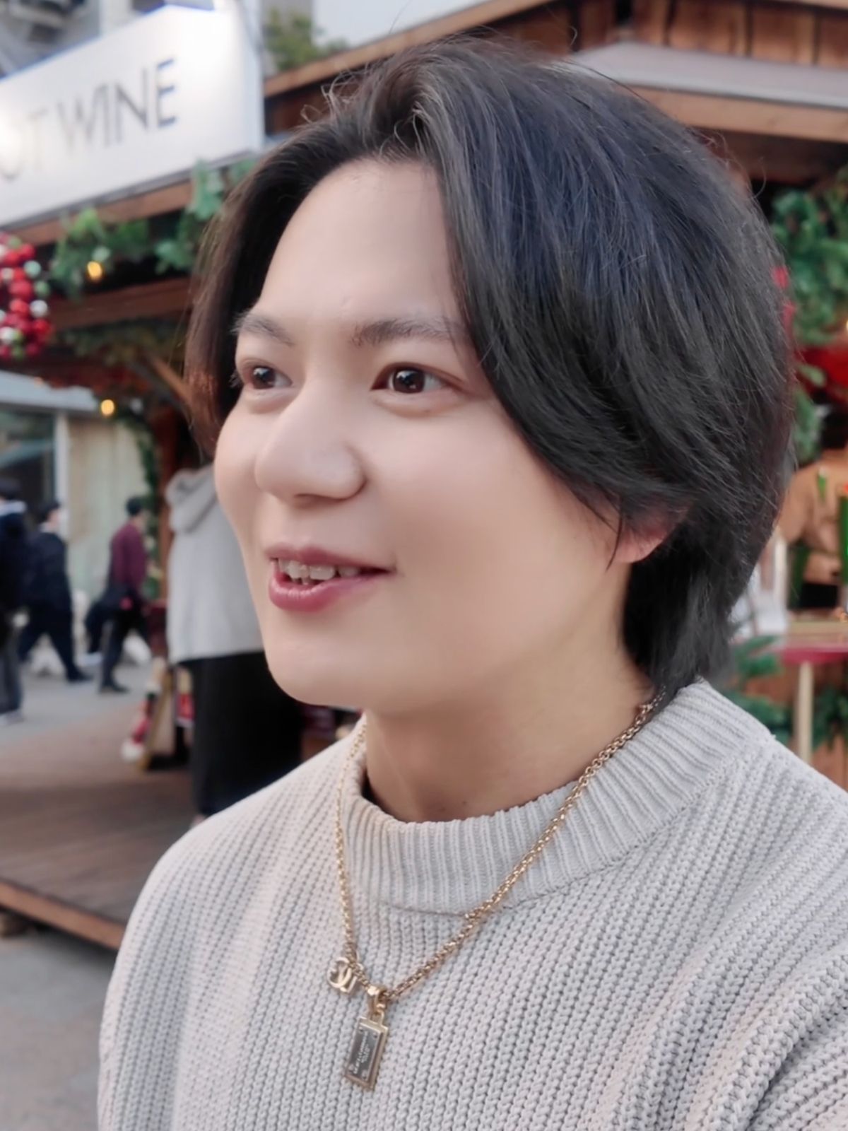 コウキとクリスマスマーケット