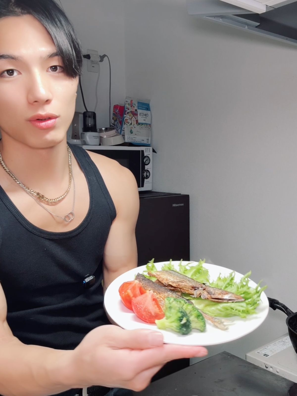 サンマの塩焼き